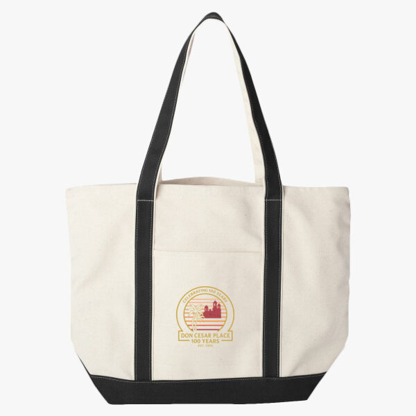 XL Carmel Classic Cotton Canvas Resort Tote - 16oz  - 21"W x 16"H x 6"D Thumbnail