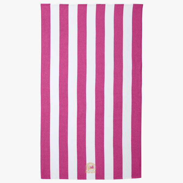 Cabana Stripe Beach Towel - Embroidered Thumbnail