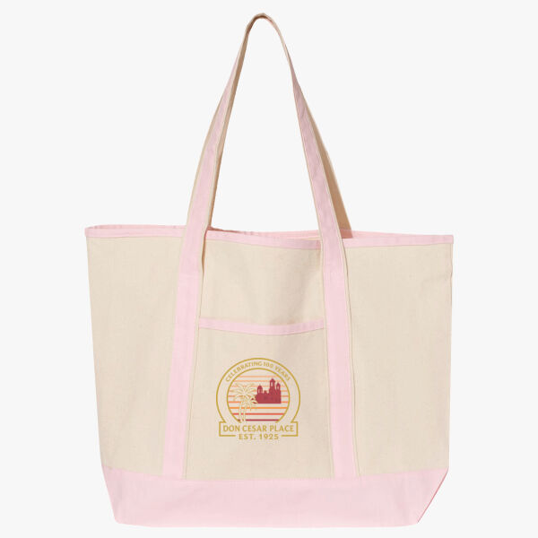 Large Canvas Deluxe Tote 12oz - 22" W x 16"H x 6"D Thumbnail